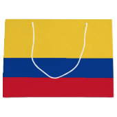Colombiaanse vlag groot cadeauzakje (Voorkant)