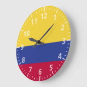 Colombiaanse vlag grote klok (Hoek)