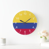 Colombiaanse vlag grote klok (Huis)