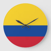 Colombiaanse vlag grote klok (Voorkant)