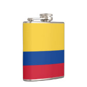 Colombiaanse vlag heupfles (Rechts)