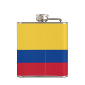 Colombiaanse vlag heupfles (Achterkant)