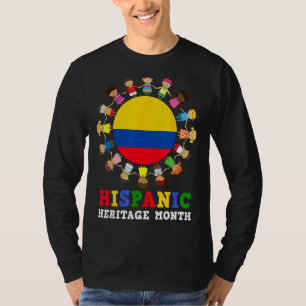 Colombiaanse vlag Hispanic Heritage Colombia Boy G T-shirt