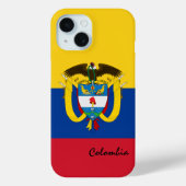 Colombiaanse vlag Hoesje, Colombiaanse mode/sport Case-Mate iPhone Case (Achterkant)