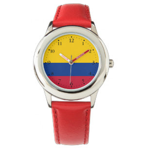 Colombiaanse vlag horloge