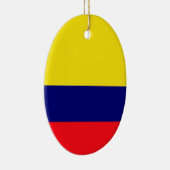 Colombiaanse vlag keramisch ornament (Rechts)