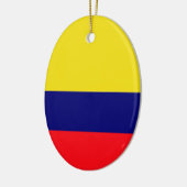 Colombiaanse vlag keramisch ornament (Links)