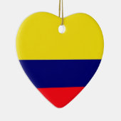 Colombiaanse vlag keramisch ornament (Rechts)