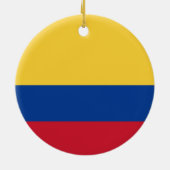 Colombiaanse vlag keramisch ornament (Achterkant)