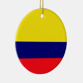 Colombiaanse vlag keramisch ornament (Rechts)