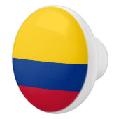 Colombiaanse vlag keramische knop (Rechts)