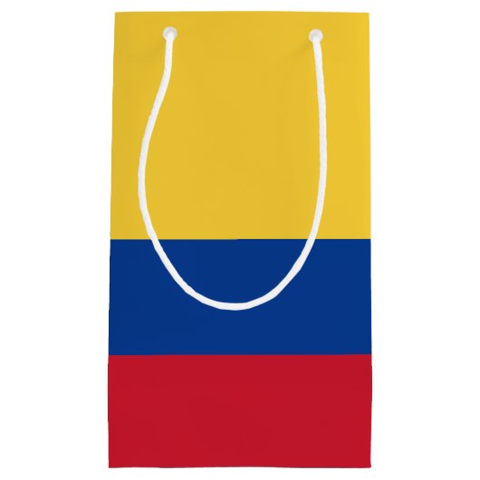 Colombiaanse vlag klein cadeauzakje (Voorkant)