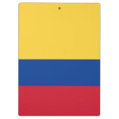 Colombiaanse vlag klembord (Achterkant)