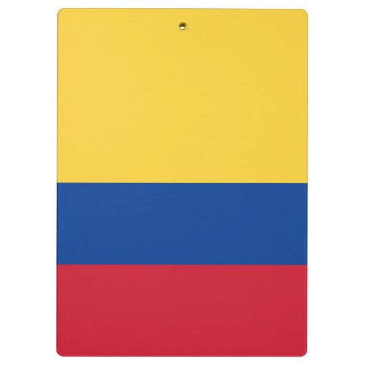 Colombiaanse vlag klembord (Achterkant)
