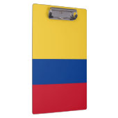 Colombiaanse vlag klembord (Rechts)