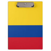 Colombiaanse vlag klembord (Voorkant)