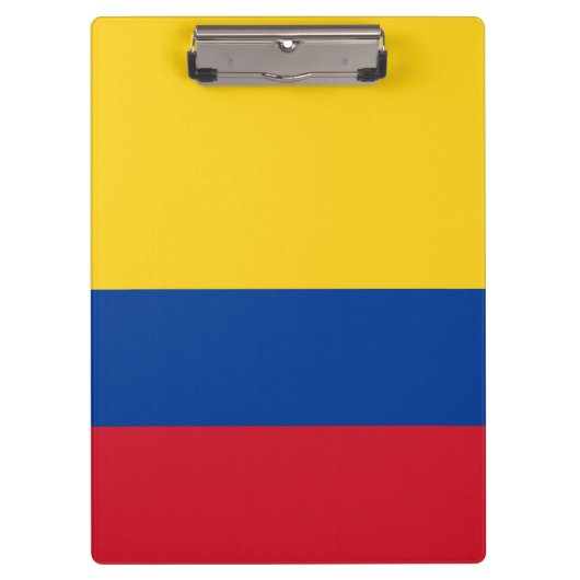 Colombiaanse vlag klembord (Voorkant)