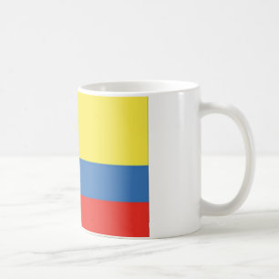 Colombiaanse vlag koffiemok