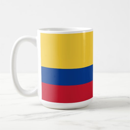 Colombiaanse vlag koffiemok (Links)