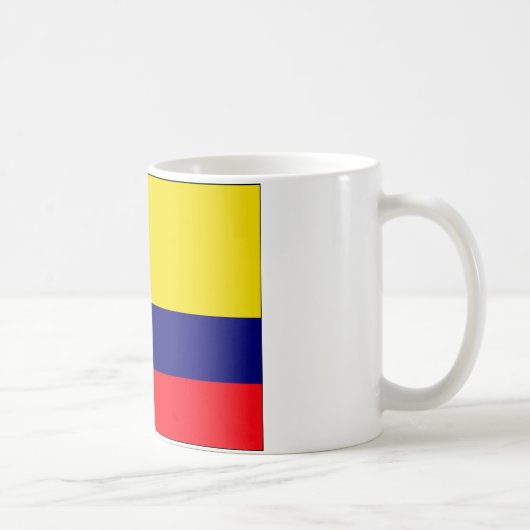 Colombiaanse vlag koffiemok (Rechts)