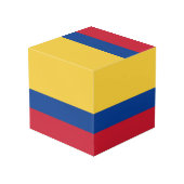 Colombiaanse vlag kubus (Achter hoekig)