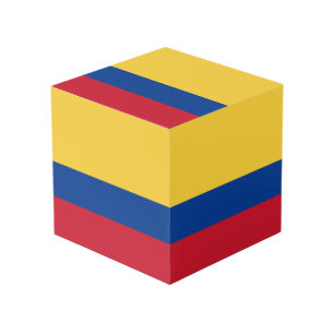Colombiaanse vlag kubus