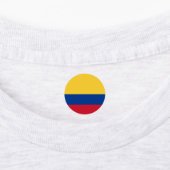 Colombiaanse vlag labels (Aangebracht)