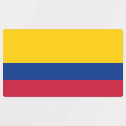 Colombiaanse vlag labels (Design 1)
