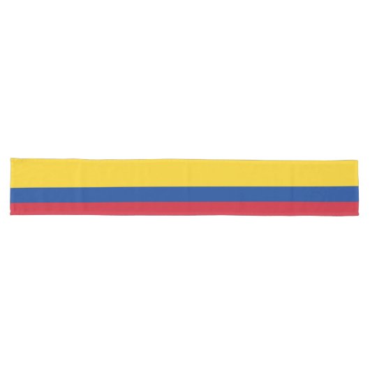 Colombiaanse vlag lange tafelloper (Horizontaal)