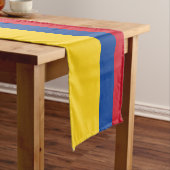 Colombiaanse vlag lange tafelloper (Voorbeeld)