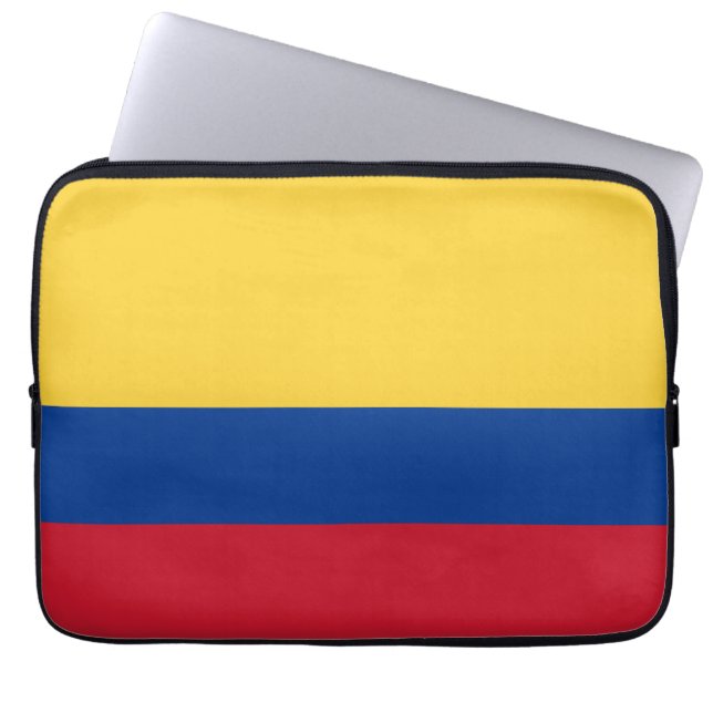 Colombiaanse vlag laptop sleeve (Voorkant)