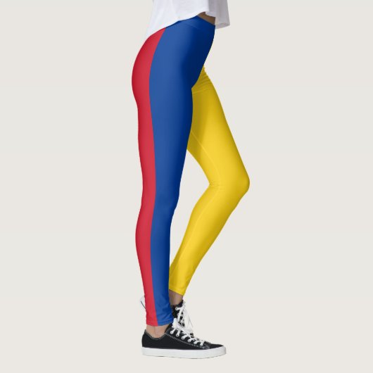 Colombiaanse vlag leggings (Rechts)