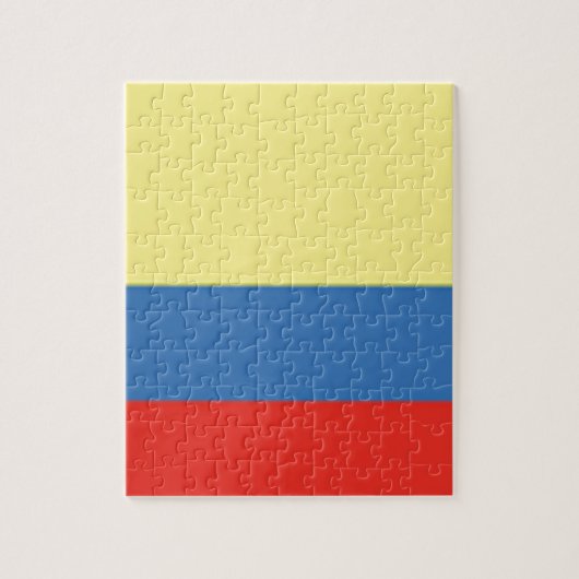 Colombiaanse vlag legpuzzel (Verticaal)