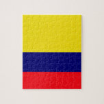 Colombiaanse vlag legpuzzel<br><div class="desc">Design onder de Colombiaanse vlag</div>