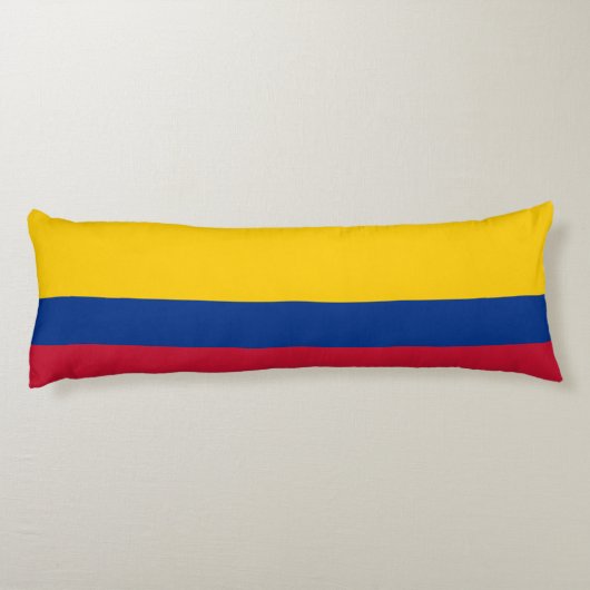 Colombiaanse vlag lichaamskussen (Achterkant)