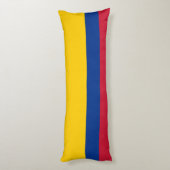 Colombiaanse vlag lichaamskussen (Achterkant (Verticaal))