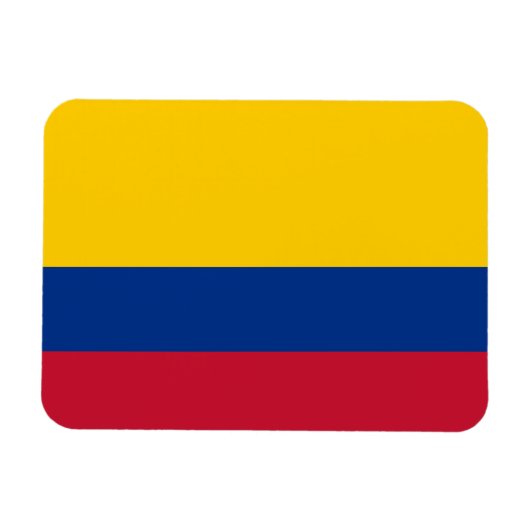 Colombiaanse vlag magneet (Horizontaal)