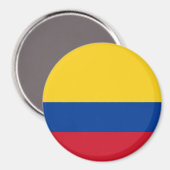 Colombiaanse vlag magneet (Voorkant / Achterkant)