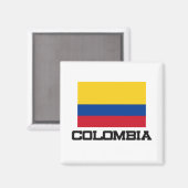 Colombiaanse vlag magneet (Voorkant / Achterkant)