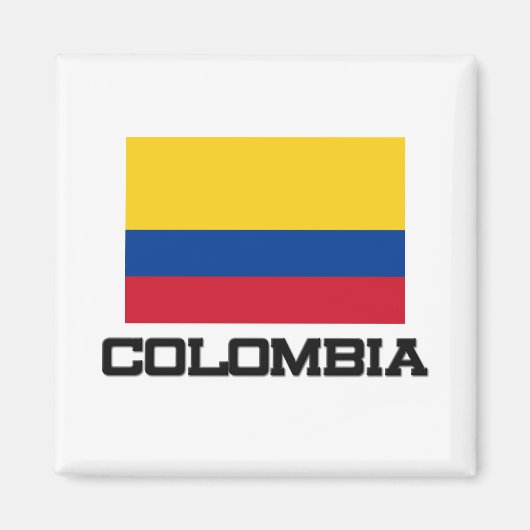 Colombiaanse vlag magneet (Voorkant)
