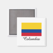 Colombiaanse vlag magneet (Voorkant / Achterkant)