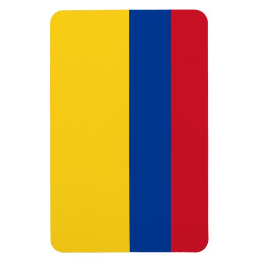 Colombiaanse vlag magneet (Verticaal)