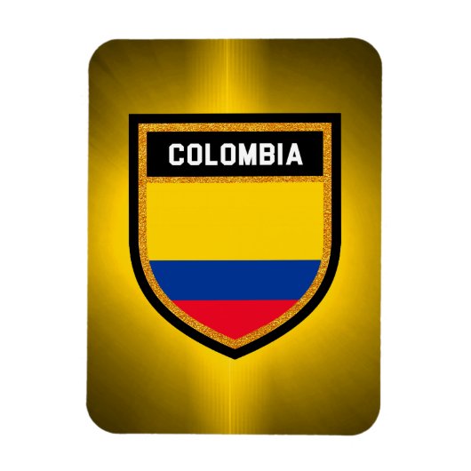 Colombiaanse vlag magneet (Verticaal)