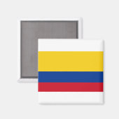 Colombiaanse vlag magneet (Voorkant / Achterkant)