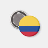 Colombiaanse vlag magneet (Voorkant / Achterkant)