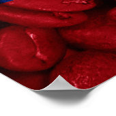 Colombiaanse vlag met koffie poster (Hoek)