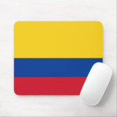 Colombiaanse vlag muismat (Met muis)