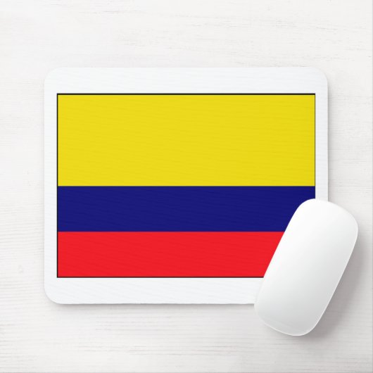 Colombiaanse vlag muismat (Met muis)