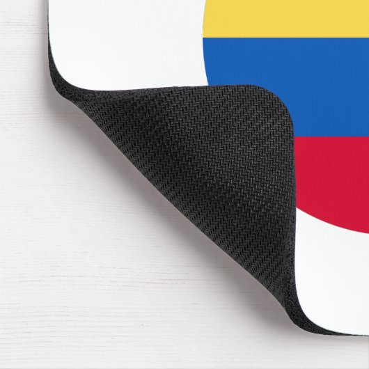 Colombiaanse vlag muismat (Hoek)