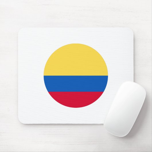 Colombiaanse vlag muismat (Met muis)